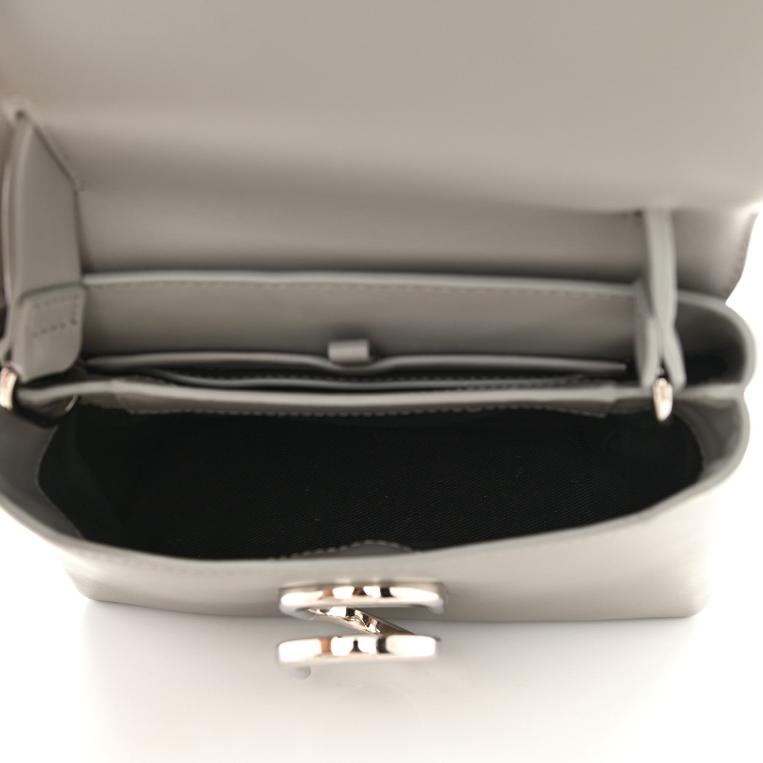 3.1 Phillip Lim Smooth Calfskin Mini Alix Top Handle Satchel Cement 5 of 8