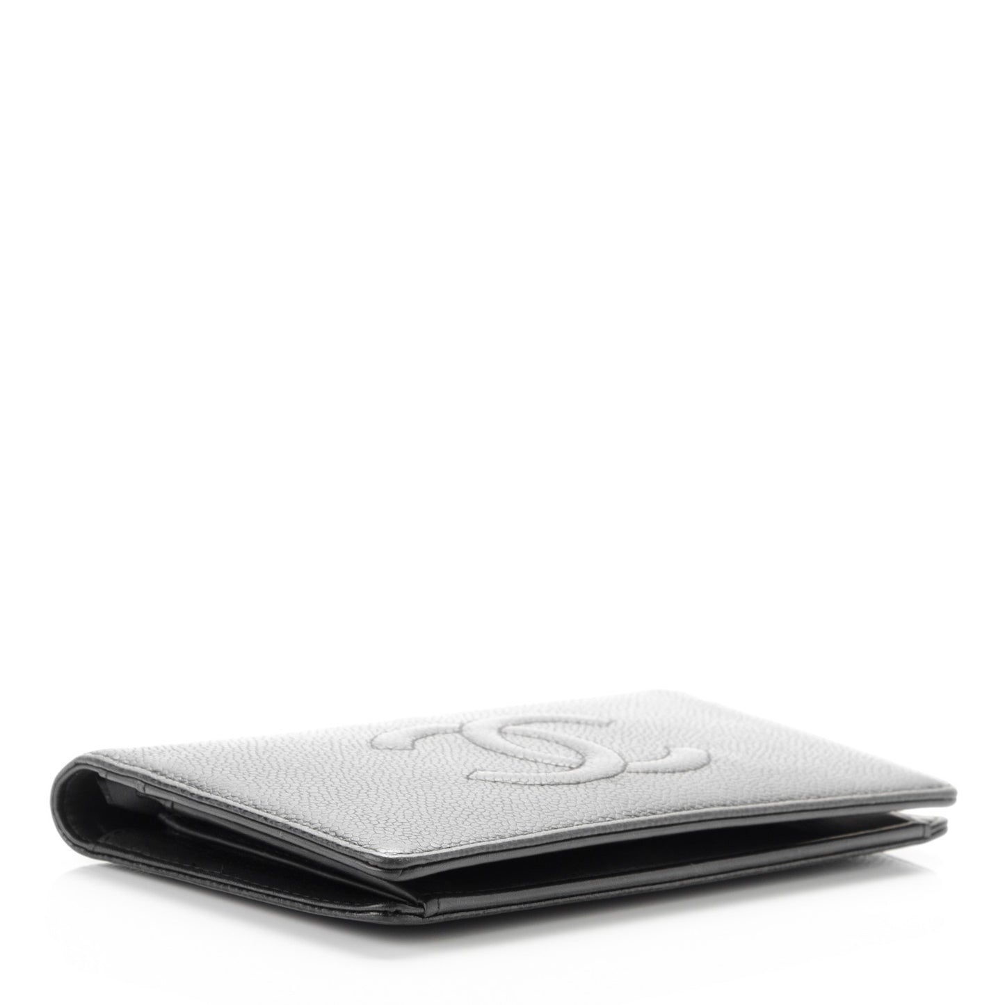 Caviar Timeless CC Yen Wallet Black