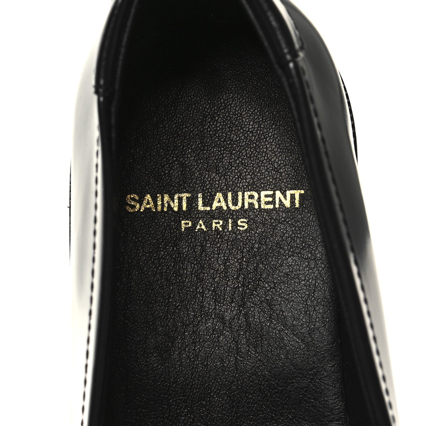 Calfskin Penny Loafers 37 Black