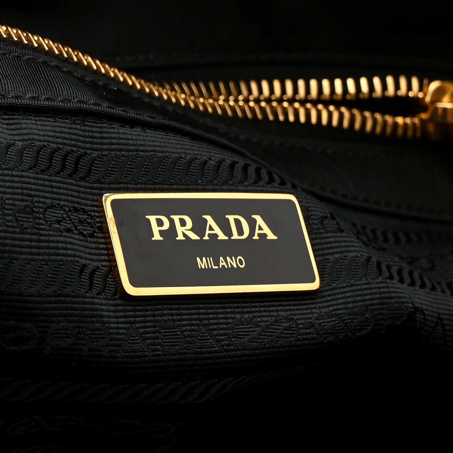 Prada Nylon Tessuto Impuntu Quilted Tote Black 6 of 10