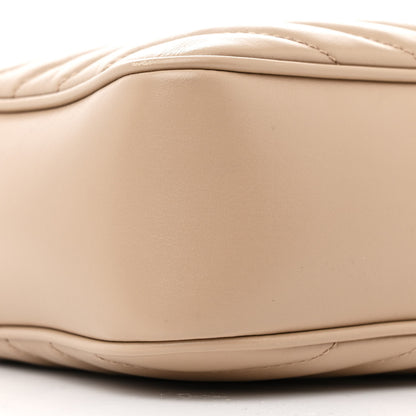 Saint Laurent Calfskin Matelasse Monogram Lou Camera Bag Nude Powder 9 of 11