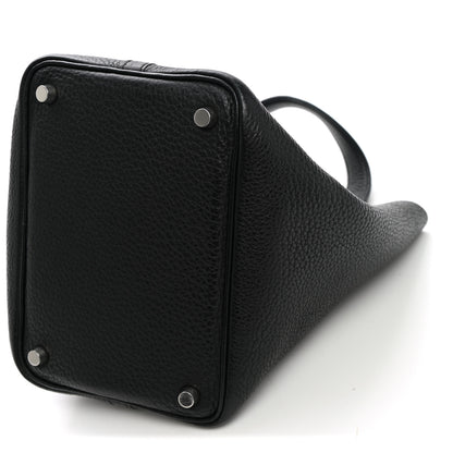 Hermes Taurillon Clemence Picotin Lock 18 PM Black 9 of 10