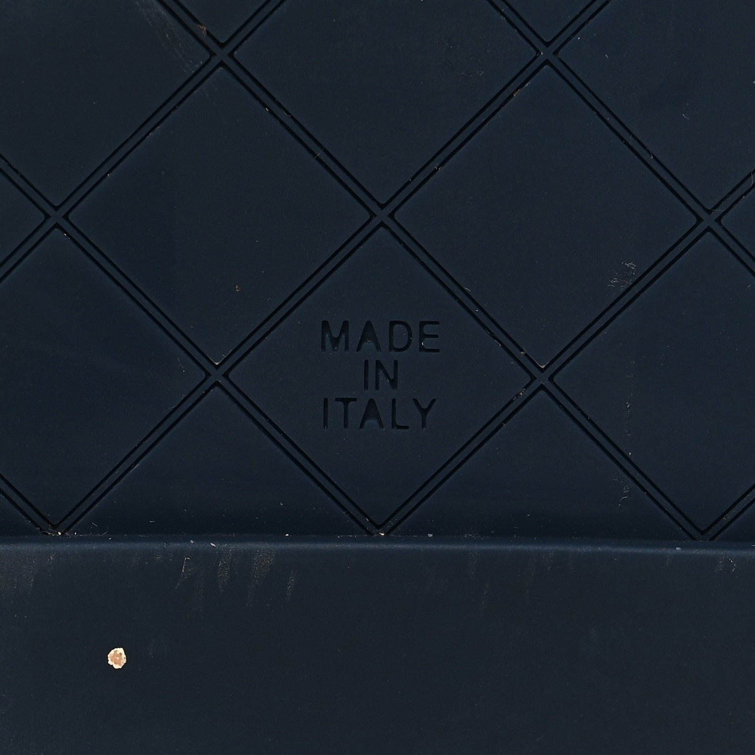 Chanel Lambskin Quilted CC Mules Sandals 37 Navy 7 of 8