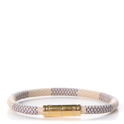 Louis Vuitton Damier Azur Keep It Bracelet 17 1 of 5