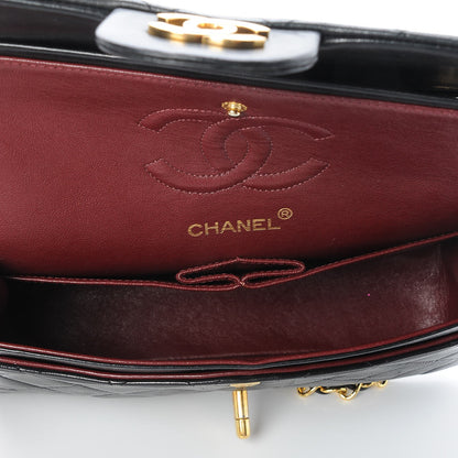 Chanel Lambskin Quilted Small Double Flap Black 6 of 9