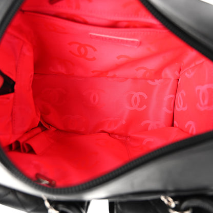 Chanel Calfskin Quilted Large Cambon Multipocket Reporter Black 5 of 10