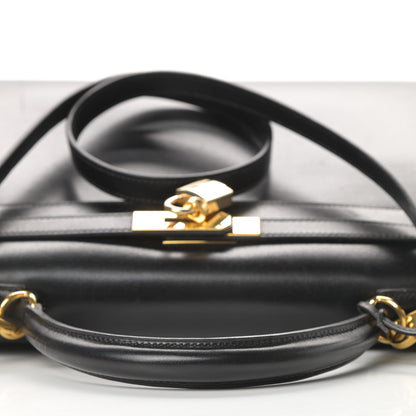 Hermes Box Kelly Sellier 32 Black 8 of 49