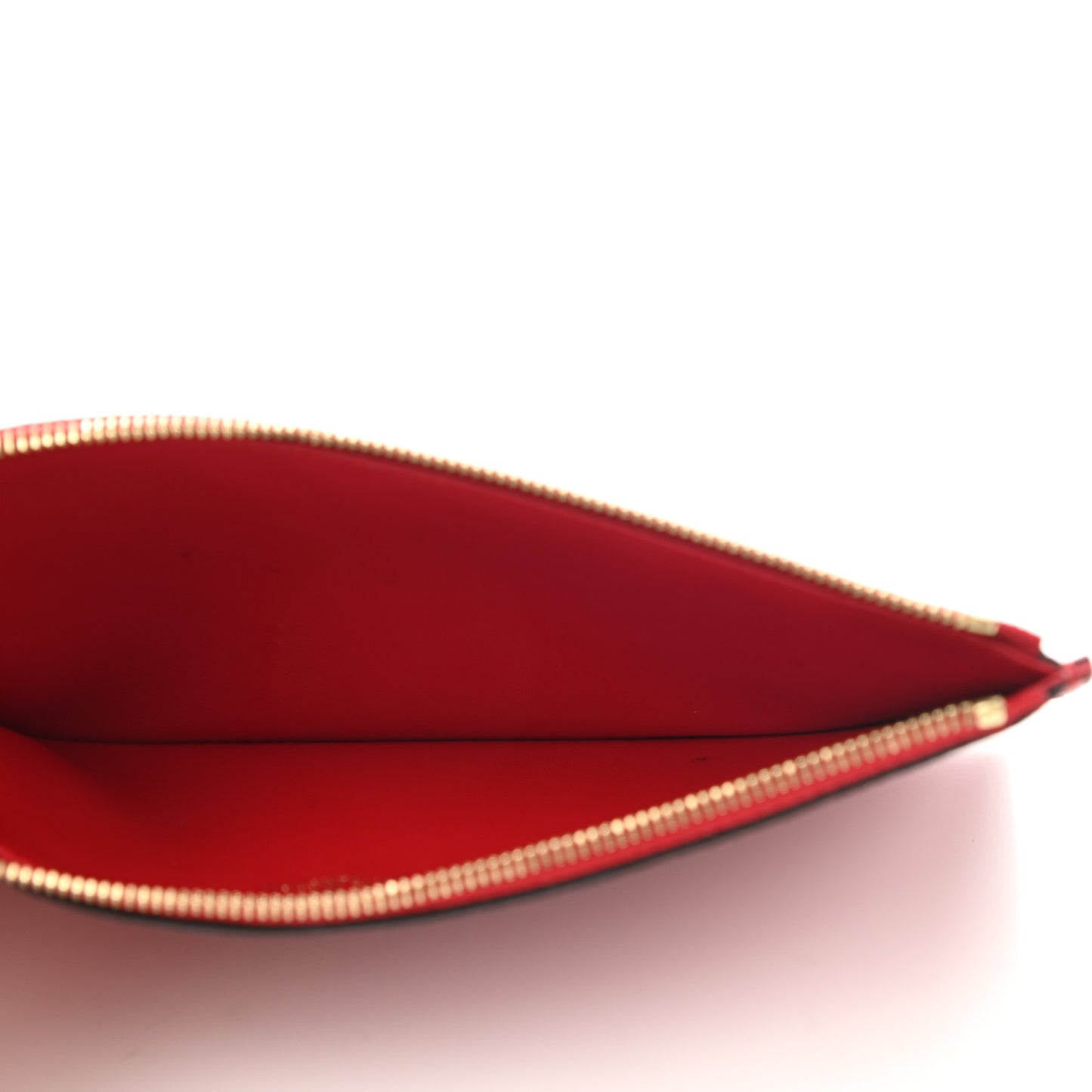 Empreinte Felicie Chain Wallet Zippered Insert Cherry