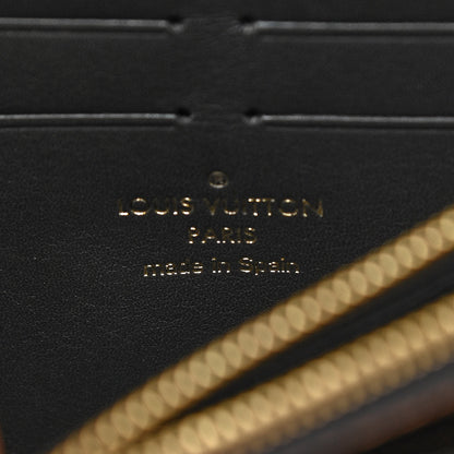 Louis Vuitton Damier Ebene Vavin Chain Wallet Black 6 of 10
