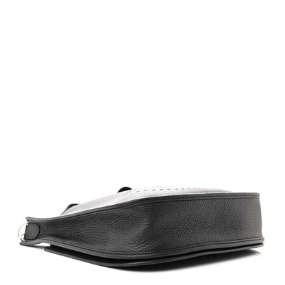 Hermes Taurillon Clemence Evelyne III PM Black 4 of 12