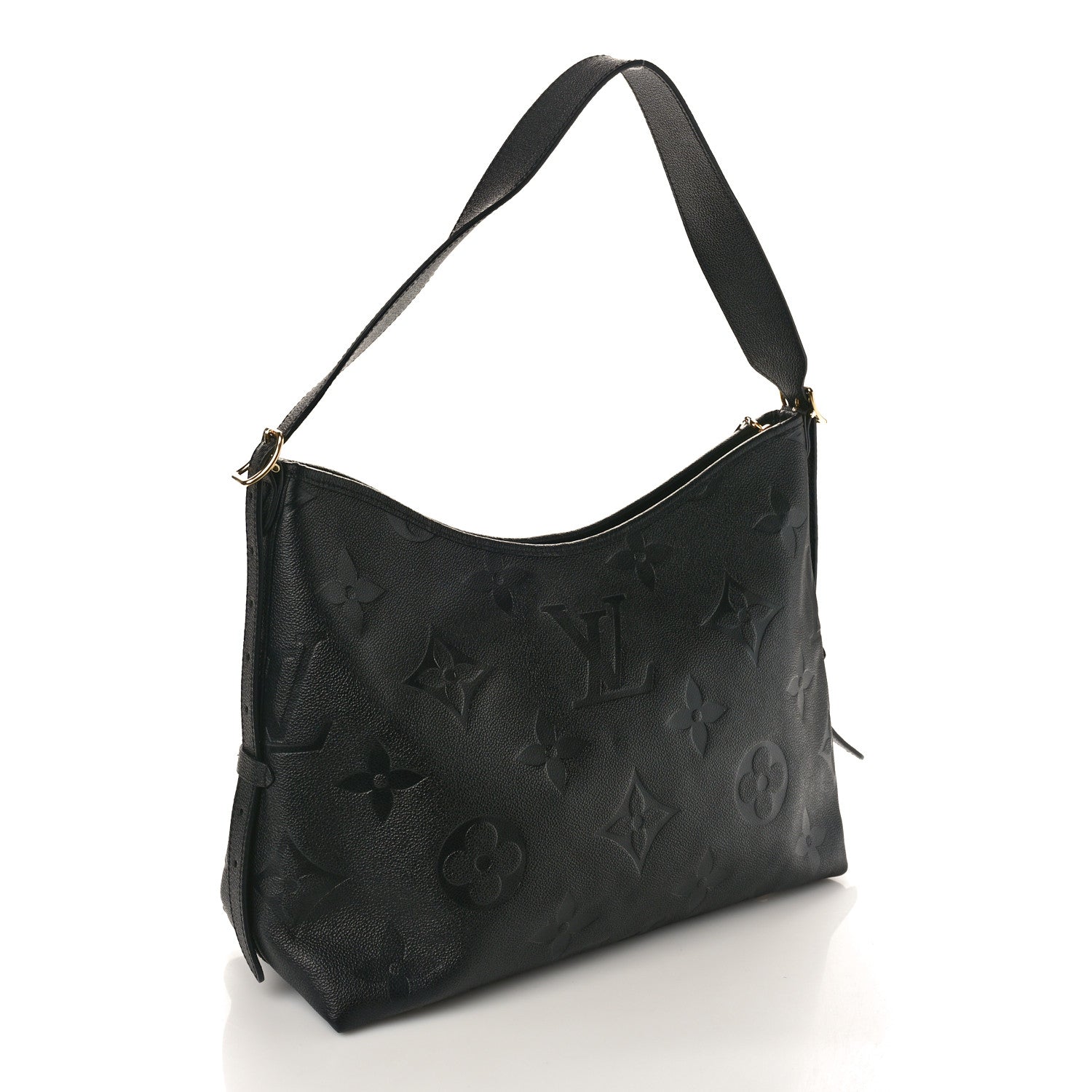Louis Vuitton Empreinte Monogram Giant Carryall MM Black 4 of 12