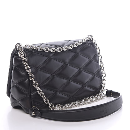 Louis Vuitton Lambskin Malletage GO-14 MM Black 3 of 11