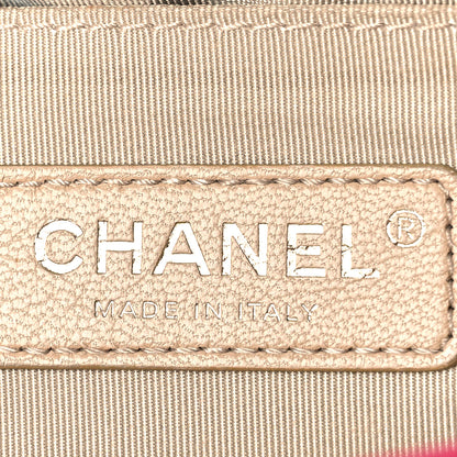 Chanel Lambskin Quilted Medium Chain Detail Boy Flap Fuchsia 5 of 13