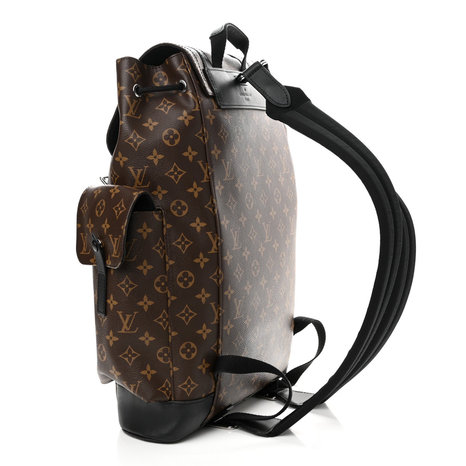 Louis Vuitton Monogram Macassar Christopher MM Backpack 3 of 10
