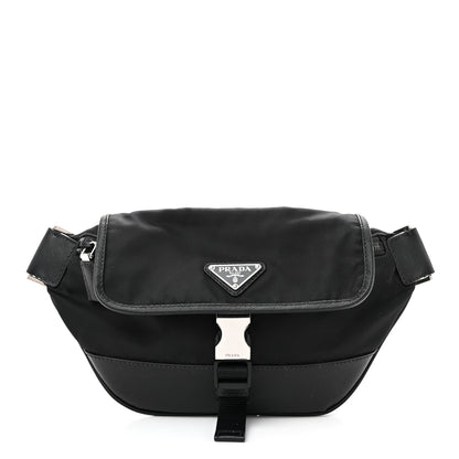 Prada Re-Nylon Saffiano Sling Bag Black 1 of 10