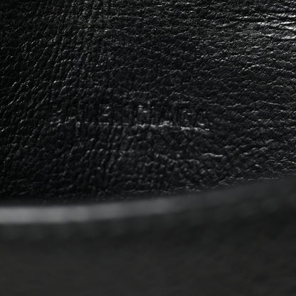Balenciaga Grained Calfskin Cash Phone Holder Wallet Black 6 of 8