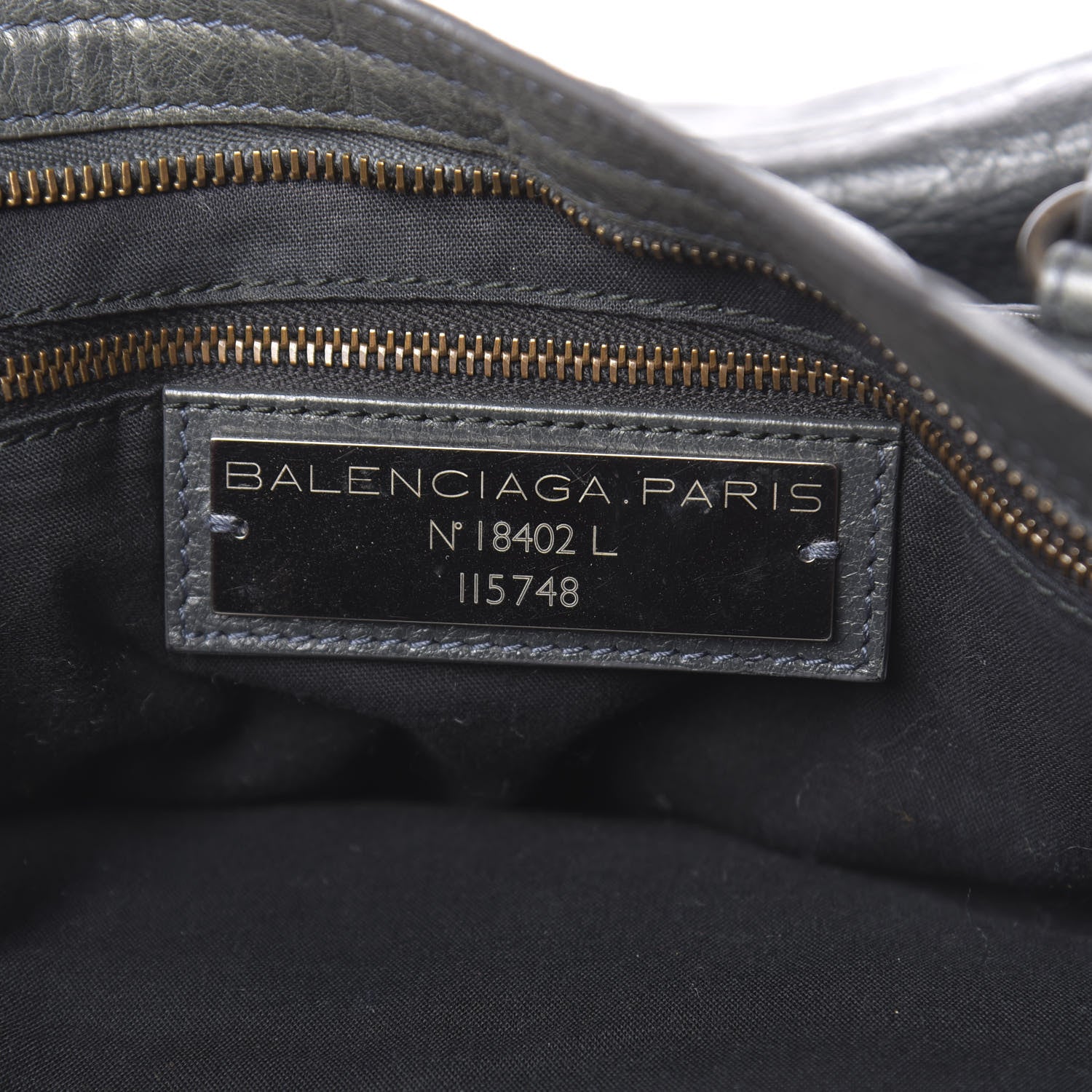 Balenciaga Agneau Classic Hardware City Anthracite 6 of 10