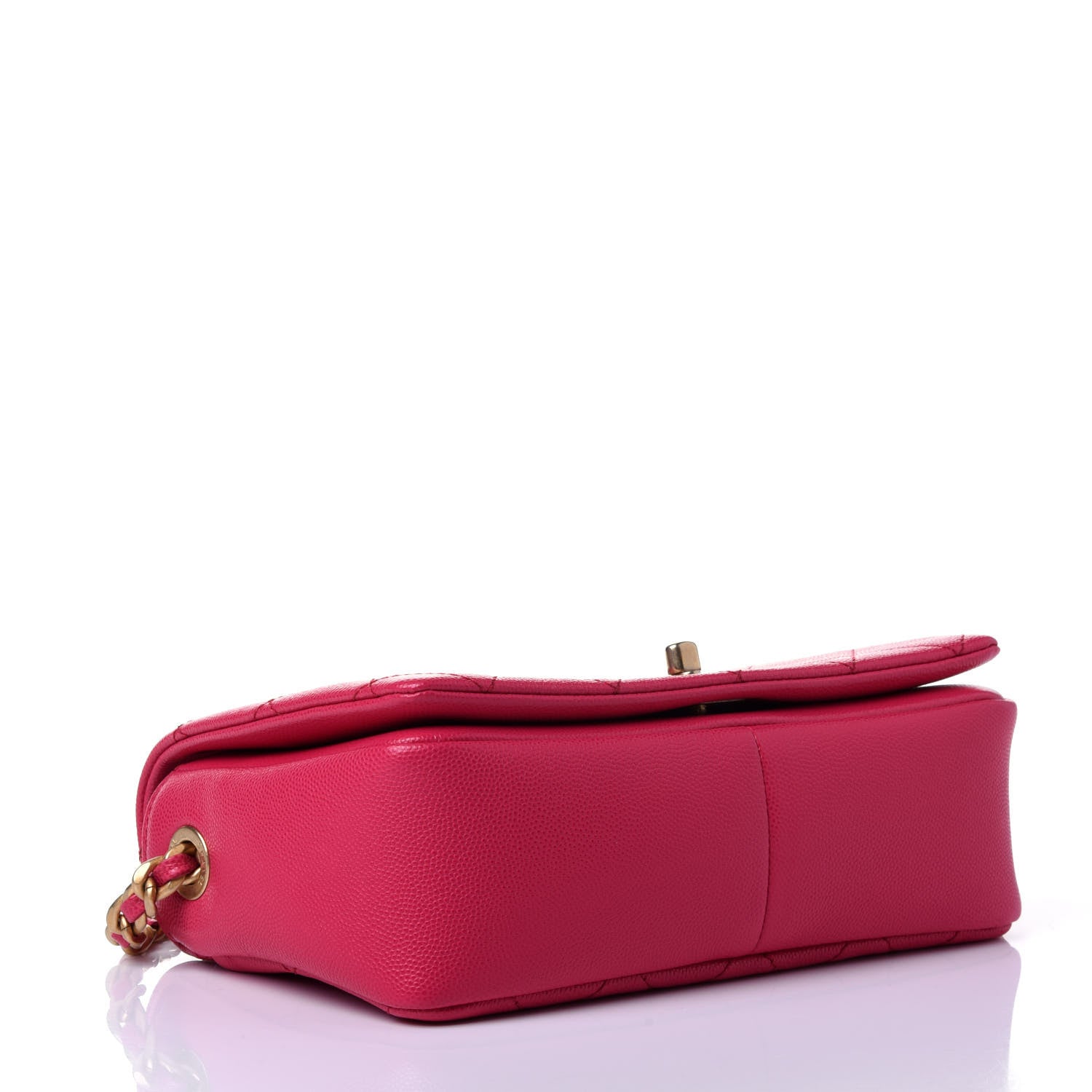 Chanel Caviar Quilted Small Fashion Therapy Flap Bag Dark Pink 3 of 4