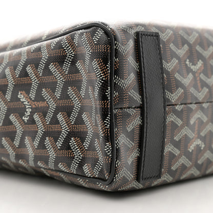 Goyard Goyardine Voltaire III Tote Black 9 of 10