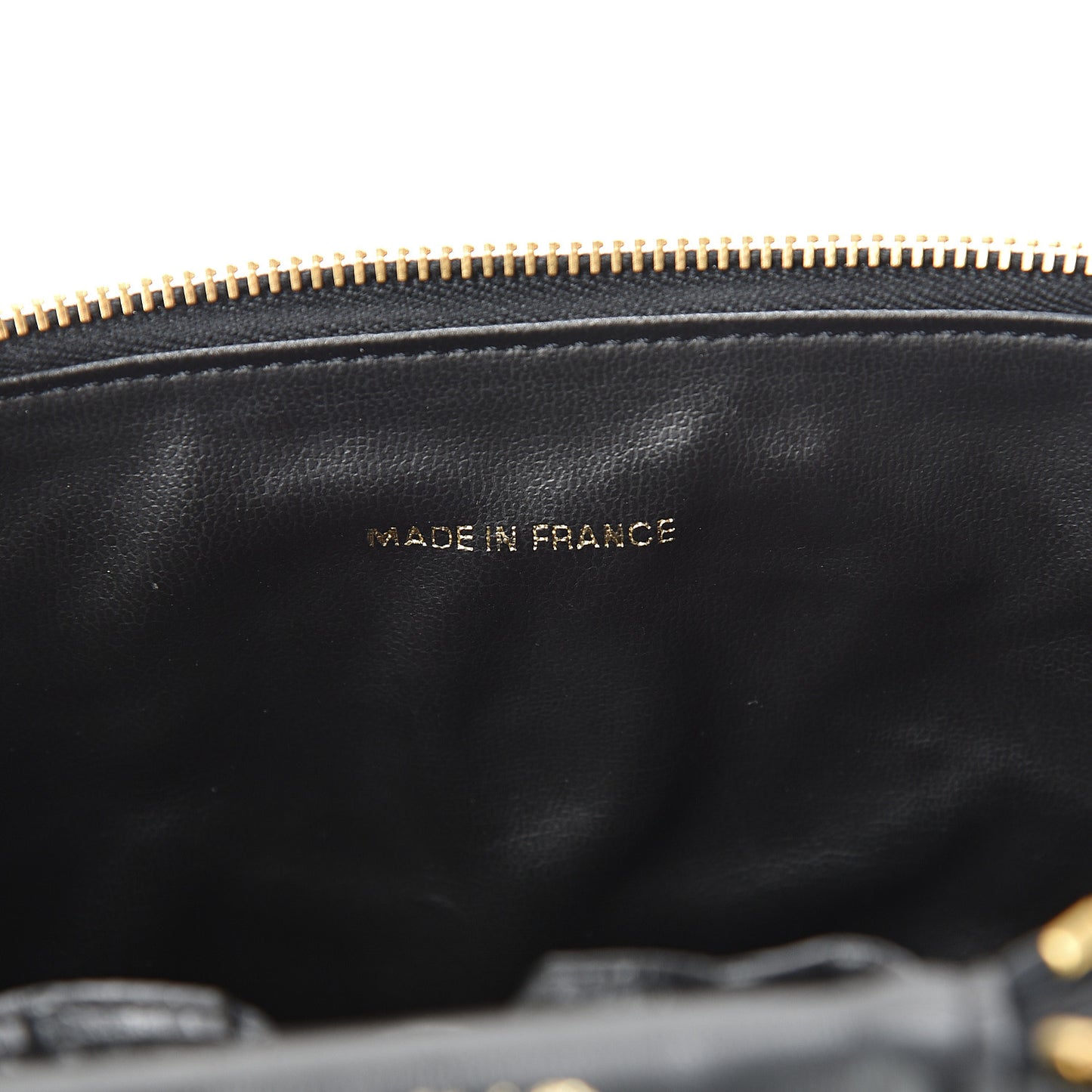 Caviar Cosmetic Vanity Bag Black
