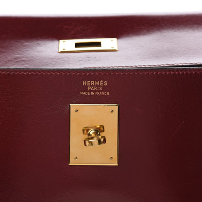 Hermes Box Kelly Retourne 32 Rouge H 19 of 40