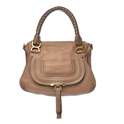 Chloe Calfskin Medium Marcie Satchel Nut 1 of 14