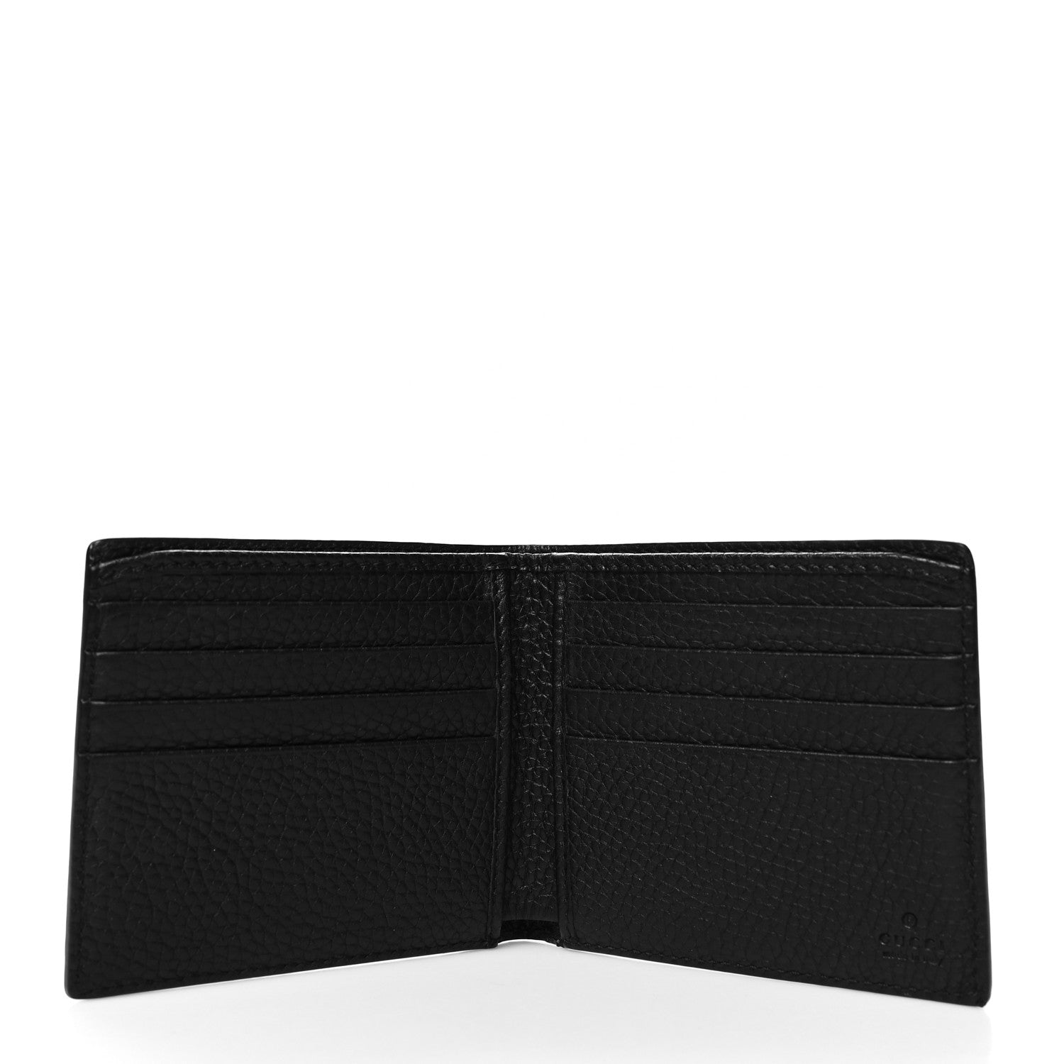 Gucci Calfskin Dorian Bi-Fold Wallet Black 5 of 8