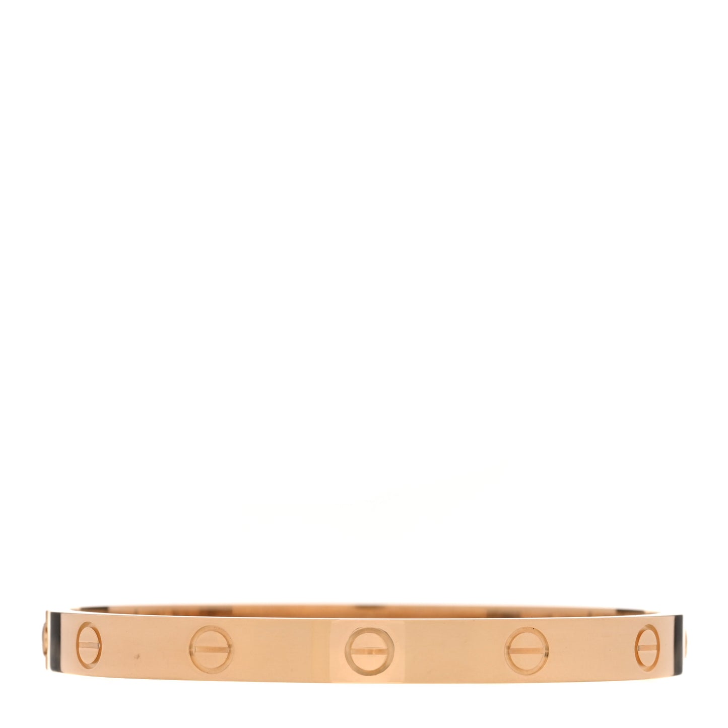 18K Yellow Gold LOVE Bracelet 17