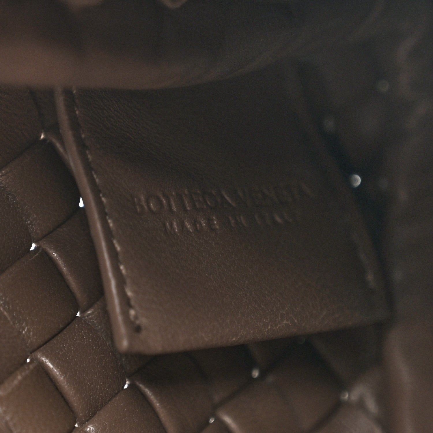 Bottega Veneta Nappa Intrecciato Mini Cobble Shoulder Bag Taupe Grey 6 of 10