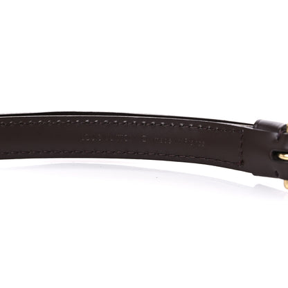 Louis Vuitton Calfskin 16mm Adjustable Shoulder Strap Ebene 5 of 5