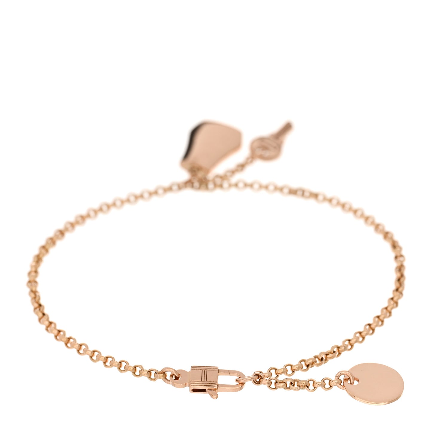 18K Rose Gold PM Kelly Clochette Bracelet SH