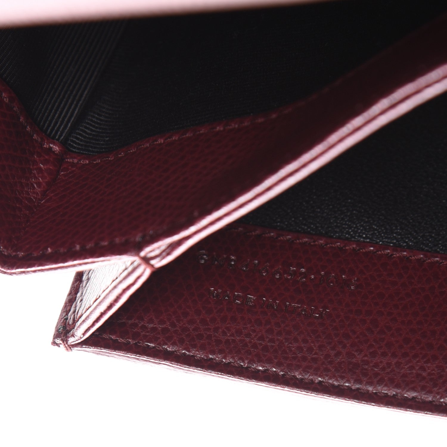 Saint Laurent Textured Calfskin Medium Classic Monogram Universite Bag Dark Red 8 of 8