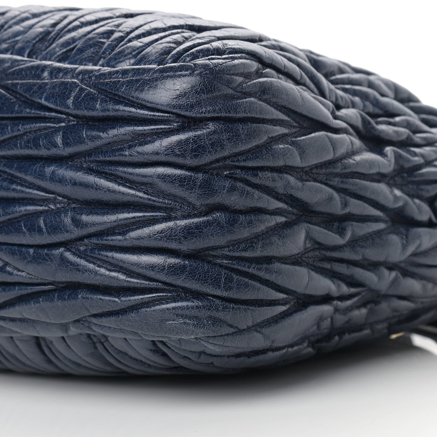 Miu Miu Nappa Matelasse Satchel Bleuette 5 of 11