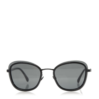 Chanel Pantos Sunglasses 4264 Black Grey 2 of 7