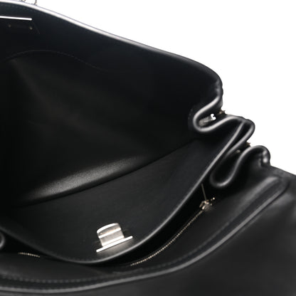Balenciaga Natural Smooth Calfskin Small Rodeo Top Handle Handbag Black 5 of 10