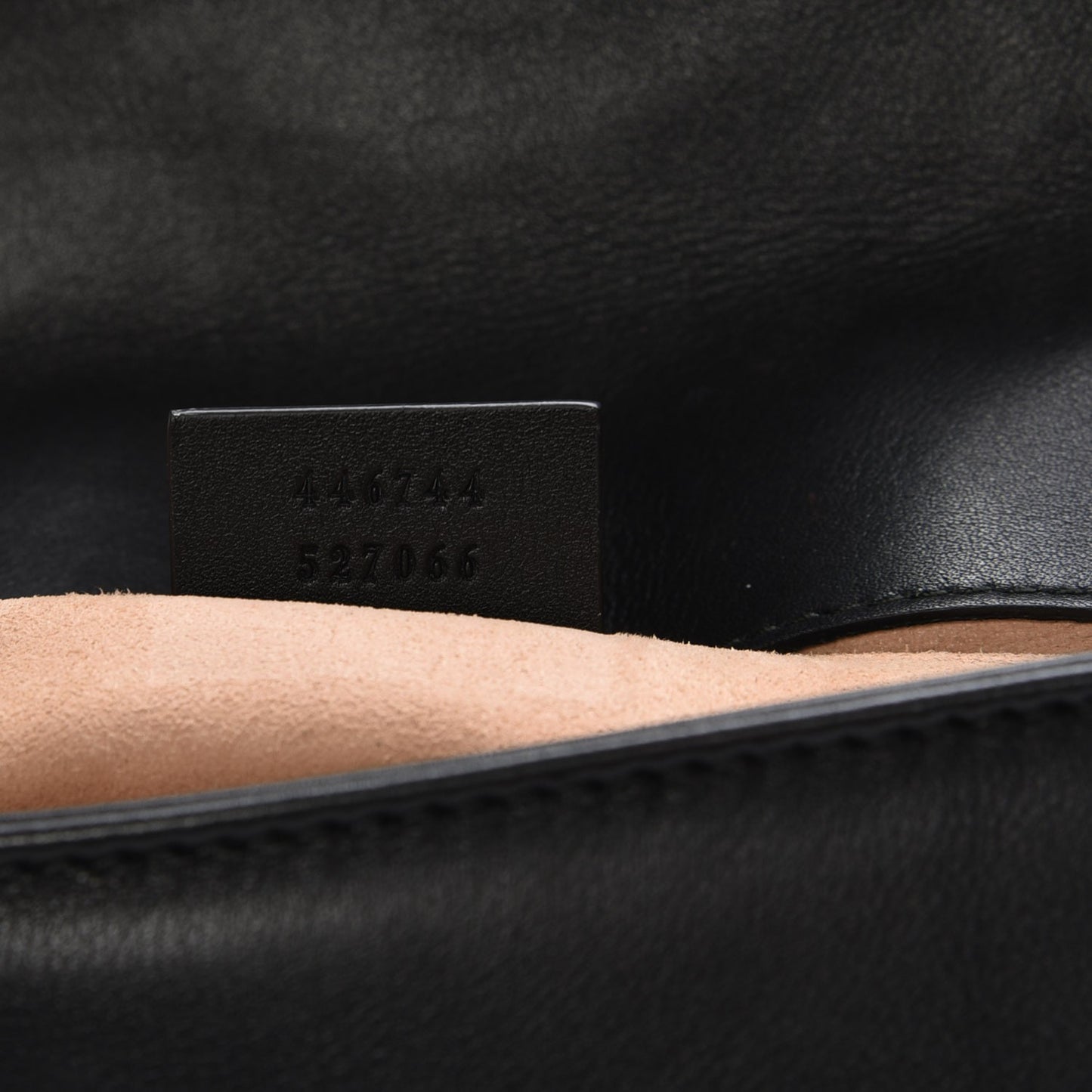 Calfskin Matelasse Mini GG Marmont Shoulder Bag Black