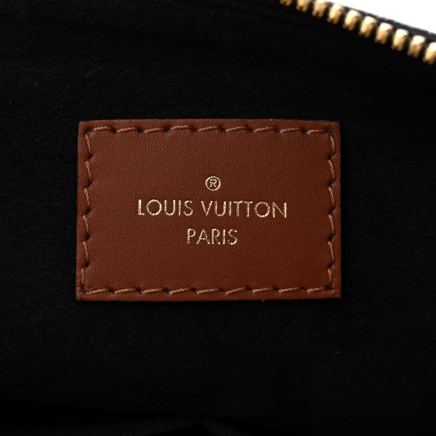 Louis Vuitton Monogram V Tote MM Black 6 of 10