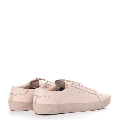 Saint Laurent Calfskin Womens Signature Court SL/06 Sneakers 36.5 Light Pink 4 of 8