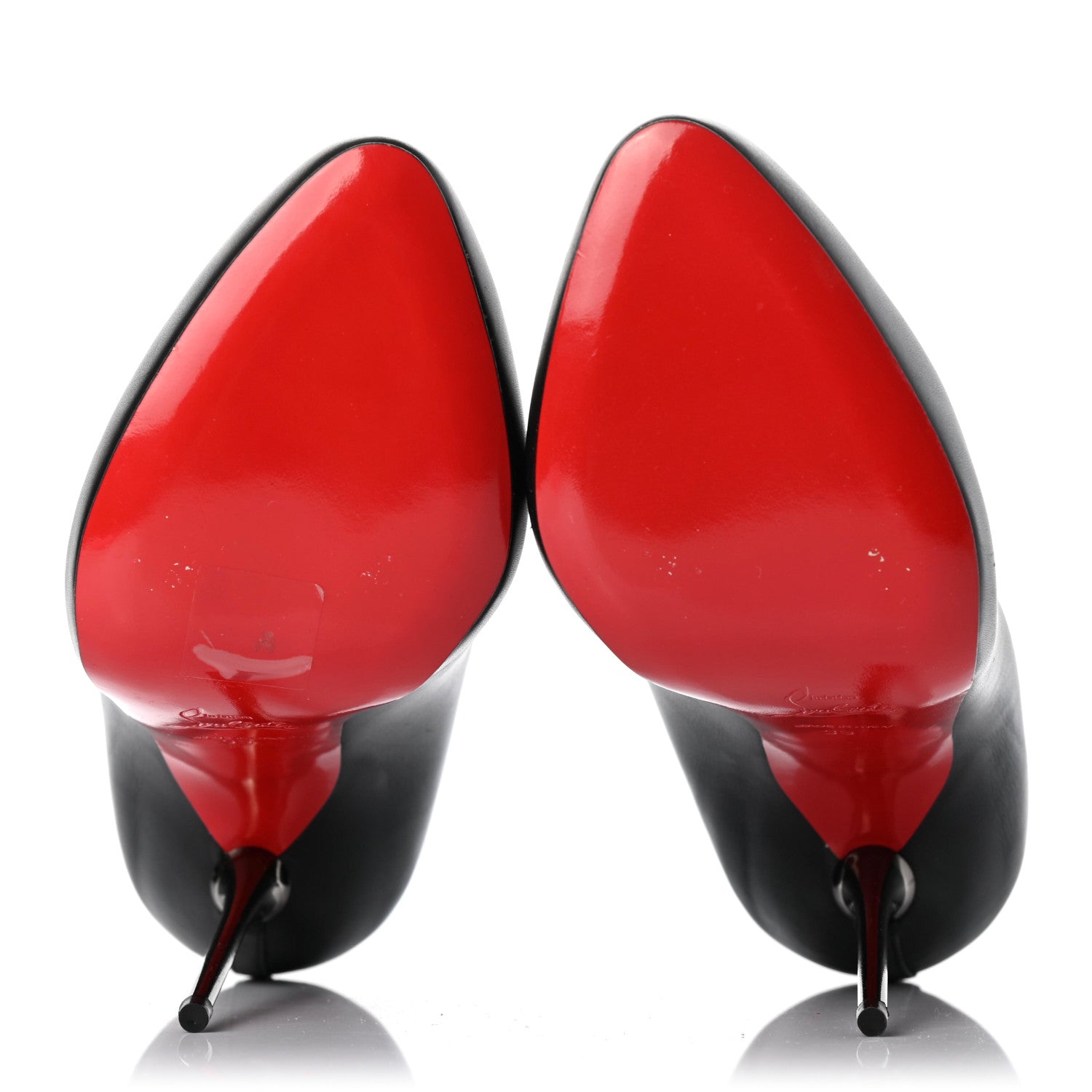 Christian Louboutin Shiny Nappa Big Lips 120 Pumps 39 Black 5 of 8