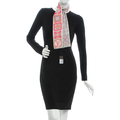 Louis Vuitton Silk Kamonogram Bandeau Corail 2 of 4