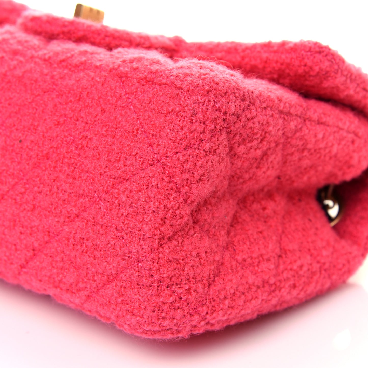 Tweed Quilted 2.55 Reissue Mini Flap Pink