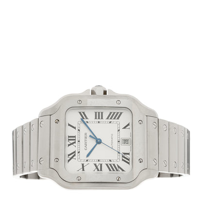 Cartier Stainless Steel 39.8mm Santos De Cartier Automatic Watch 2 of 4