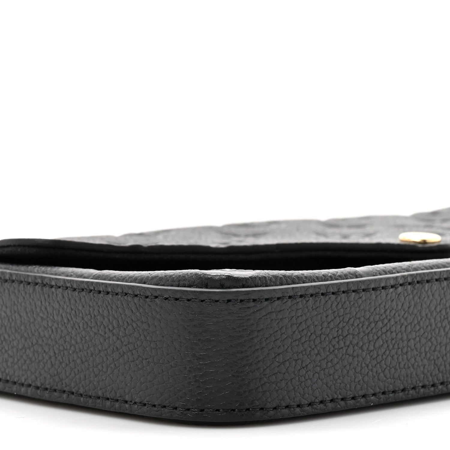 Louis Vuitton Empreinte Pochette Felicie Chain Wallet Black 12 of 13