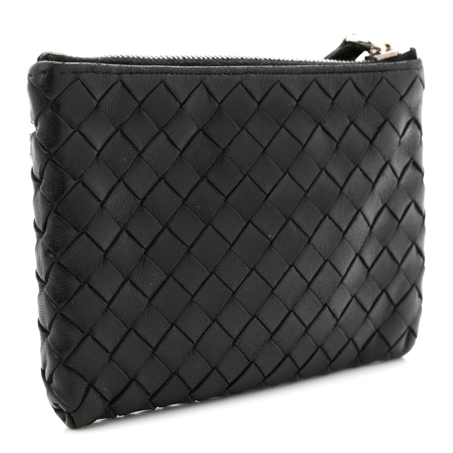 Bottega Veneta Nappa Intrecciato Key Holder Black 3 of 8