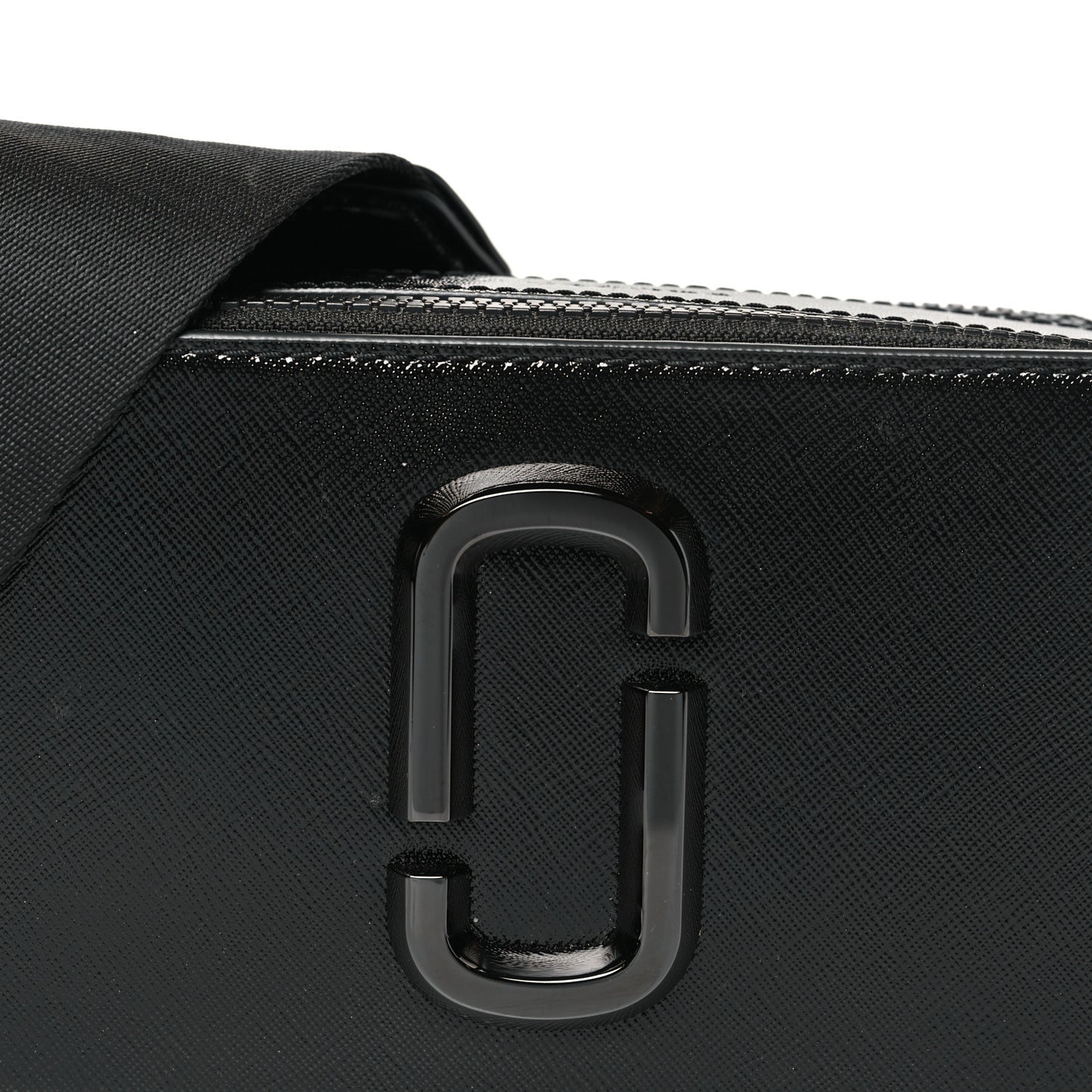 Saffiano Snapshot Camera Bag Black
