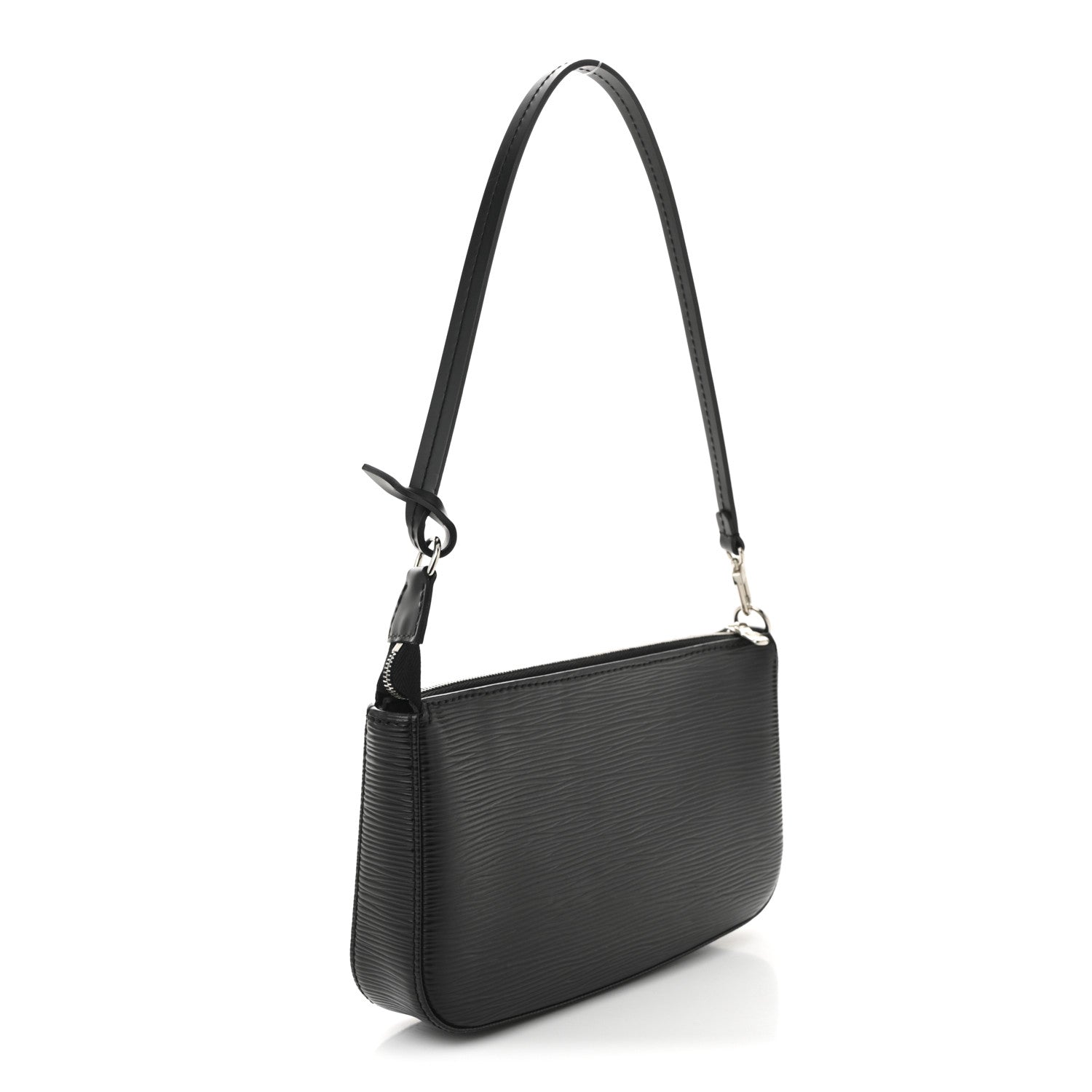 Louis Vuitton Epi Pochette Accessories NM Black 3 of 10