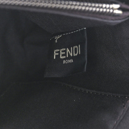 Fendi Vitello Dolce Bi-Color FF 1974 Embossed Medium By The Way Boston Bag Maya Black 6 of 10