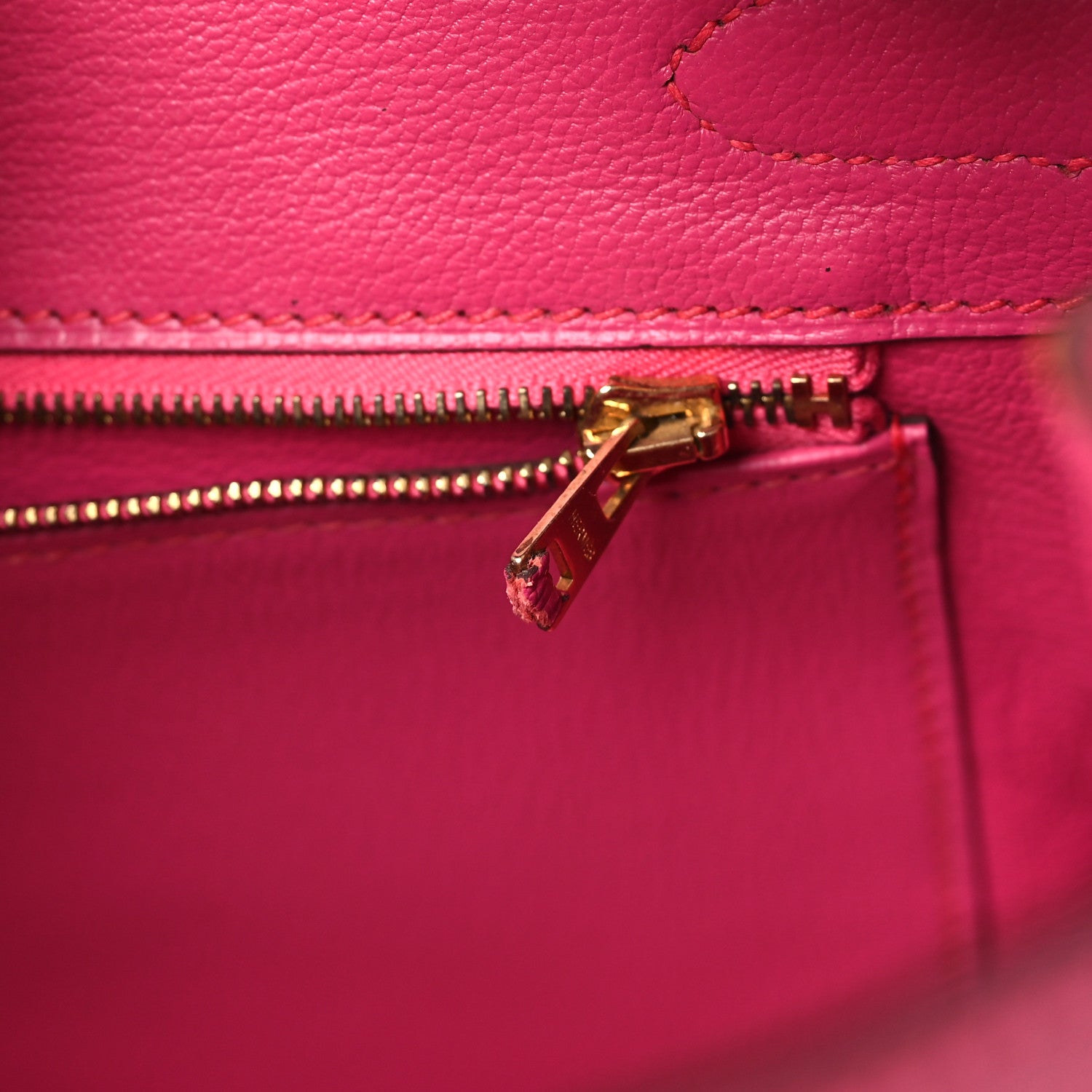 Hermes Chevre Mysore Birkin 30 Rose Shocking 10 of 16