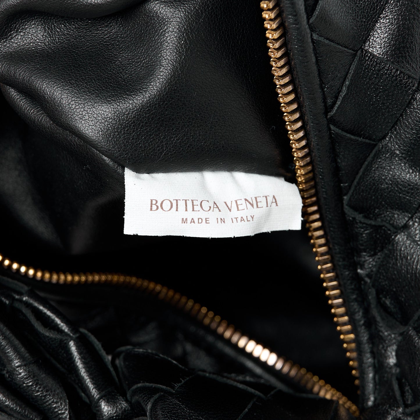 Nappa Intrecciato Mini Jodie Black