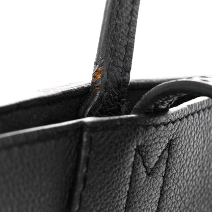 Louis Vuitton Calfskin Lockme Cabas Black 14 of 15